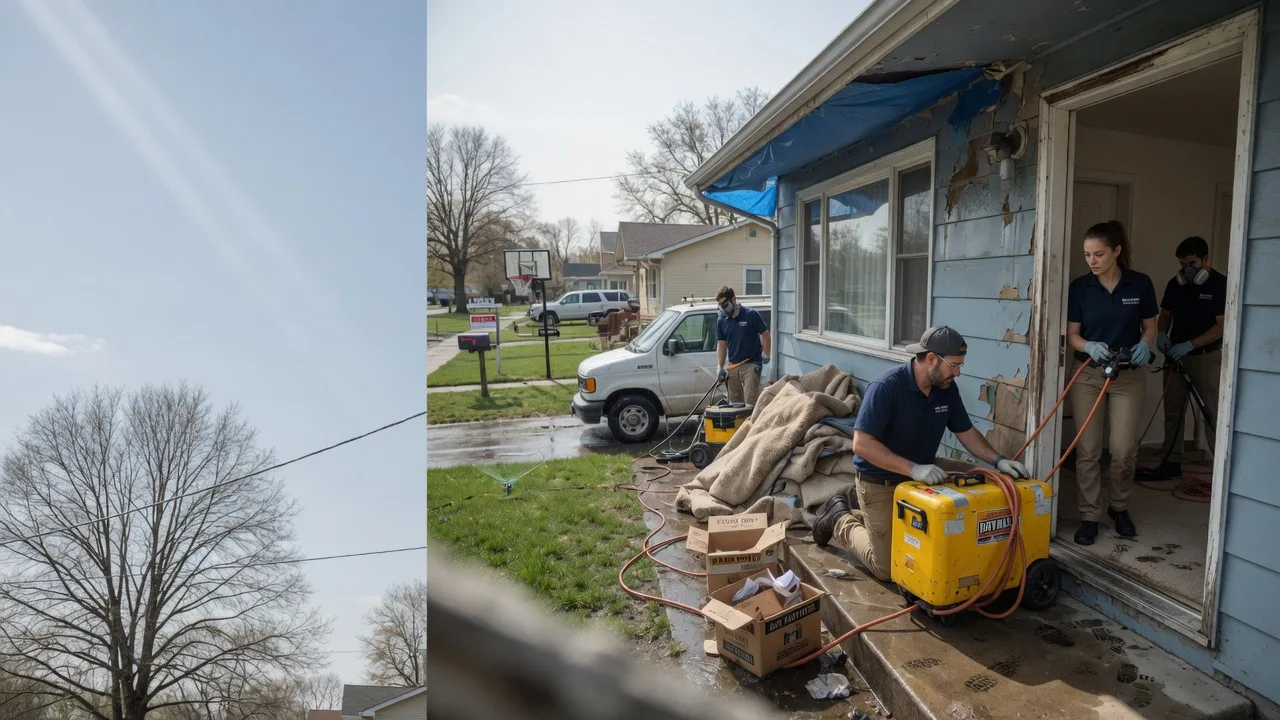 Basement Flood Cleanup in Utica, KS near me